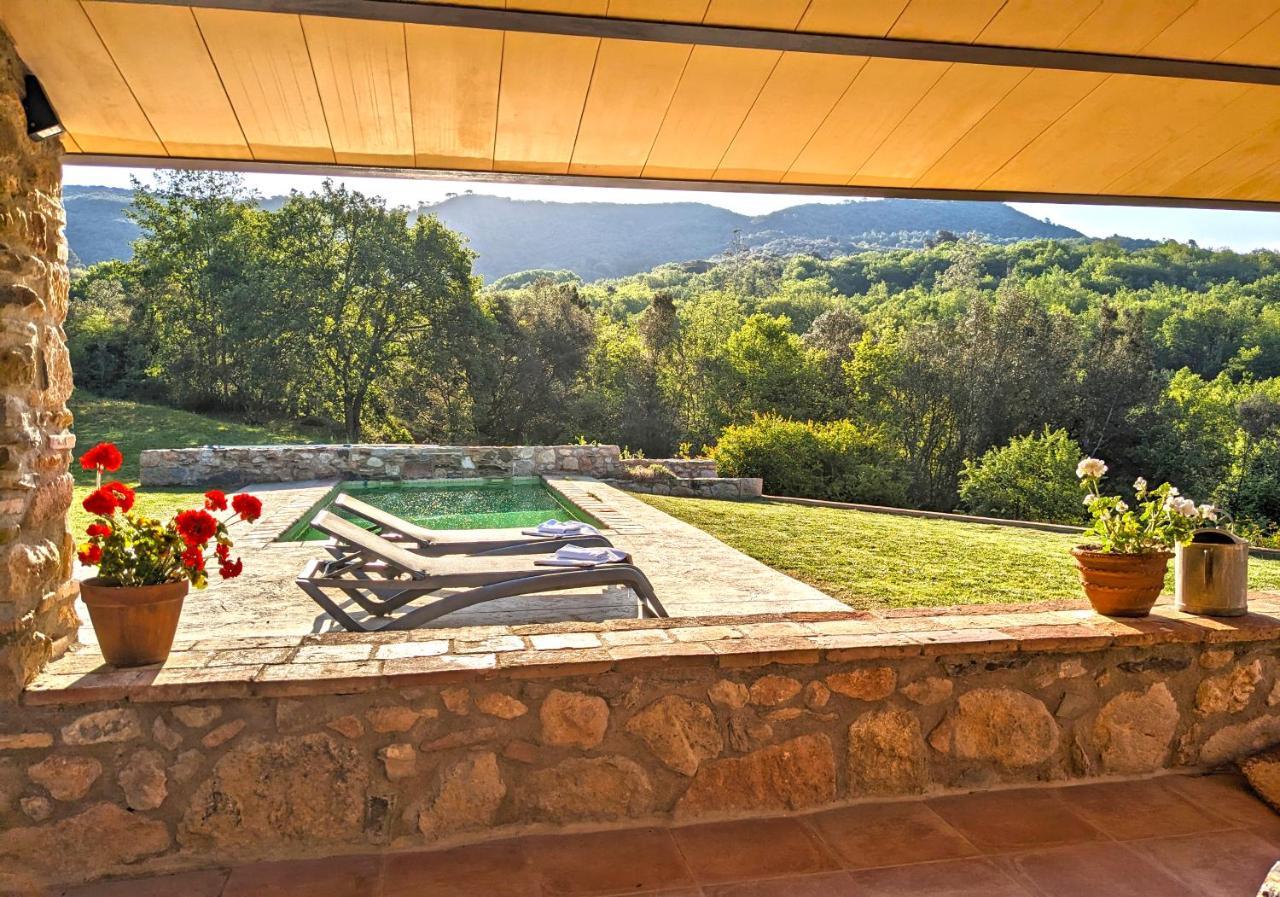 Can Nofre - Masia Familiar En Zona Tranquila Amer Luaran gambar